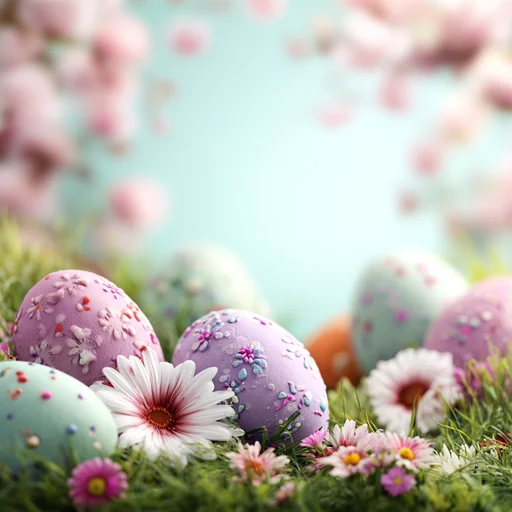 Pink Sunset Clouds Over Mountain Ridge